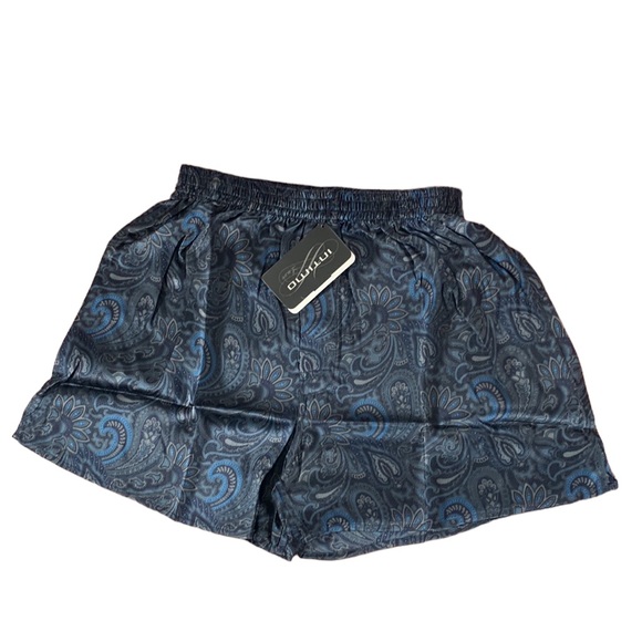 Intimo Men's Executive Silk Boxer, Gray, Small - Picture 2 of 6